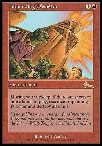 Impending disaster urza s - disaster, ~