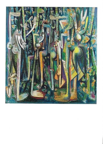 Cartolina wifredo lam - wifredo,