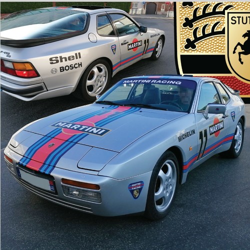 Porsche 944 martini racing - porsche,