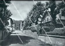 bu421 cartolina corio entrata al paese provincia di torino piemonte