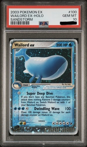 Psa wailord ex - (swirl), 10