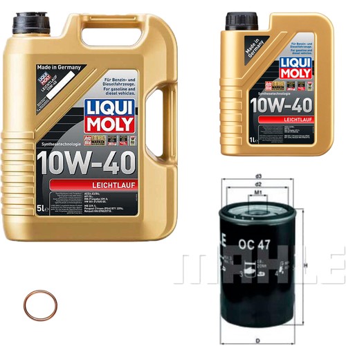 Filtro olio mahle - olio,