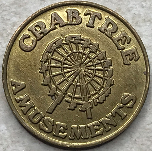 Crabtree amusements gettone - crabtree,