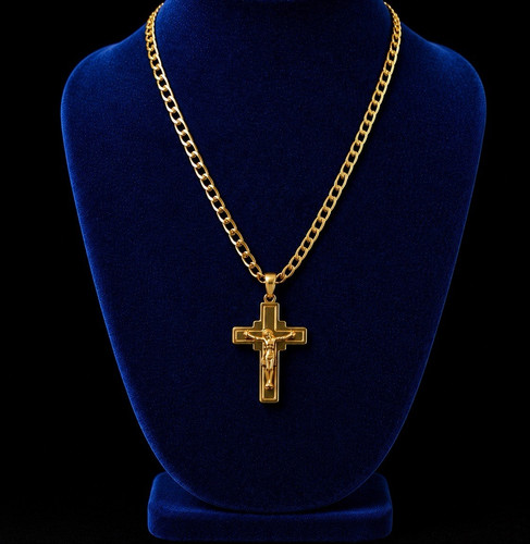 Collana con ciondolo croce