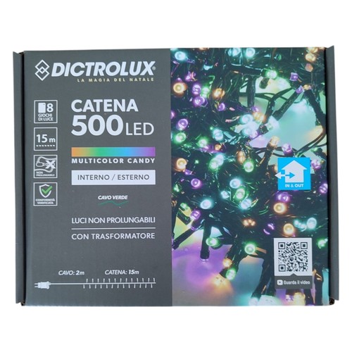 Luci natalizie 500 led - 500,