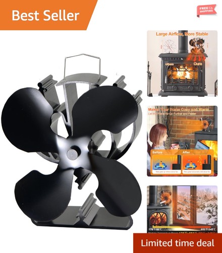 Termoventilatore nero per