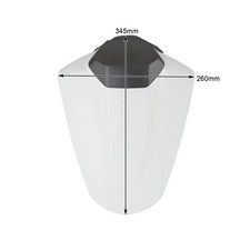 Coprisella posteriore per Ducati Monster 950 937 2021-2024 White L1