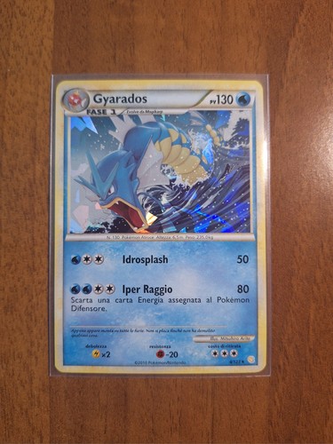 Carta pokemon gyarados holo - pokemon,