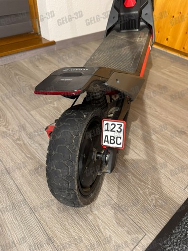 Portatarga per segway ninebot - portatarga,