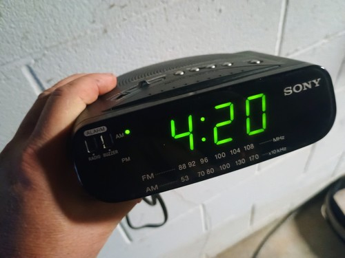 Radio sveglia sony icf - sony, icf-c212