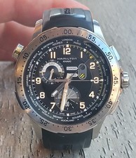 Hamilton Khaki Aviation H767140 Worldtimer Cronografo Quarzo UOMO 45mm