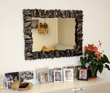 CORNICE Specchio FERRO BATTUTO