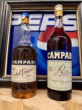 Campari 2 Bottiglie Campari Bitter & Campari Cordial del 1942 - Vintage