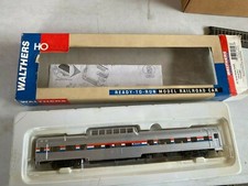 WALTHERS AMTRAK PH 3 85' BUDD DOME COACH 932-6483 CARROZZA PASSEGGERI H0