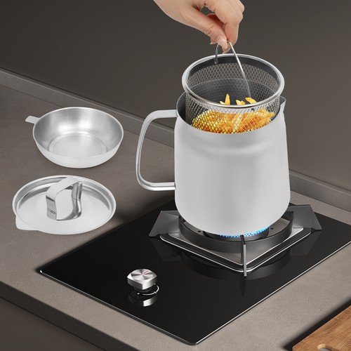 Pentola per friggere - 2l, in