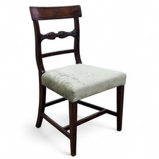 Antica sedia Regency in mogano