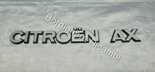 SCRITTA SIGLA CITROEN AX GT