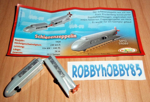 Tr089 treno schienenzeppelin - treno,