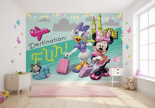 Disney girly wall mural