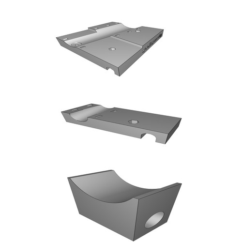 Supporto batteria motore per - supporto,