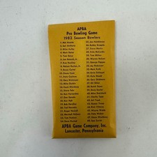 Set carte bowling APBA vintage