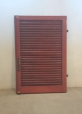 Anta, Gelosia da esterno in Larice con Maniglia,Ganci di Fissaggio,Fermapersiana