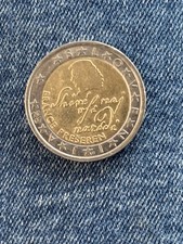 moneta da 2 euro rara 2007 Slovenia (France Preseren) Shive Naj Narodi