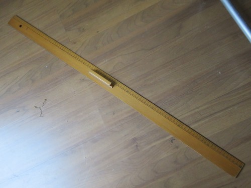 Antico righello legno 100 - antico,