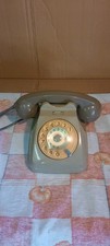 Telefono Fisso Vintage Siemens S62 "Bigrigio" Sip - Edizione IV Anni '60-'70