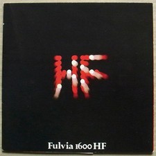 Brochure vendita LANCIA FULVIA