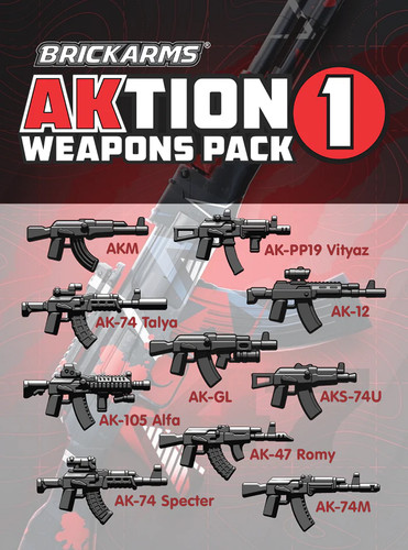 Brickarms aktion pack - aktion,
