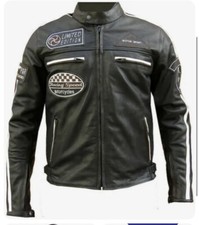 giacca moto pelle usata