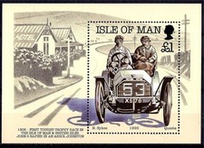 Isola di Man 1996 Auto d'epoca Primo Trofeo Turistico TT Racing Sport m/s MNH