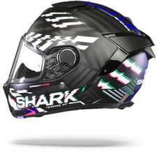 CASCHI MOTO SHARK SPARTAN GT E-BRAKE KBA MATT BIANCO FULL FACE