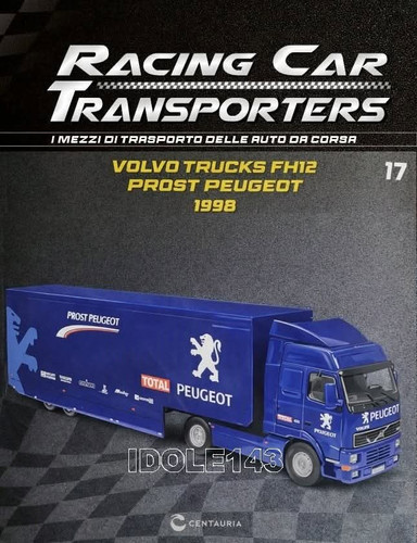 Racing car transporter 17 - car,
