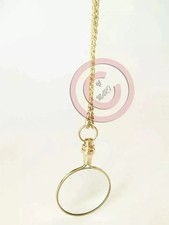 "Collana medaglione lente di