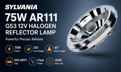 Sylvania 75w ar111 g53 12v - ar111,