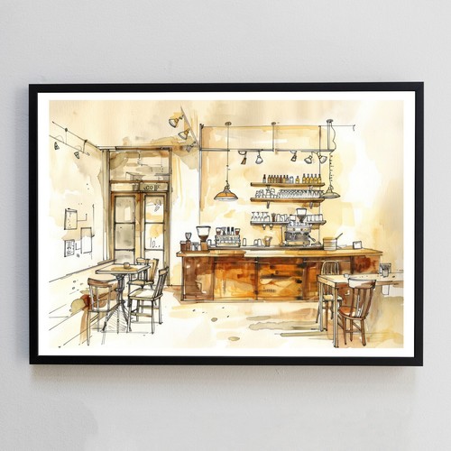 Quadro illustrazione