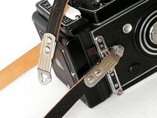 Cinghia fotocamera in vera