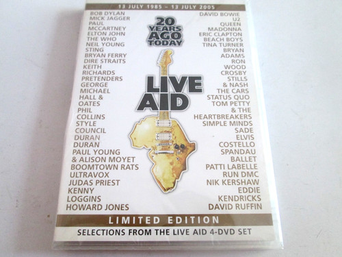 Live aid years - years, ago