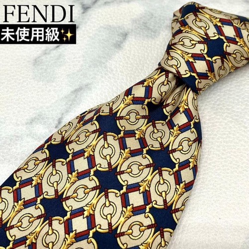 Cravatta fendi geometrica - cravatta, seta