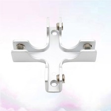  Morsetto di supporto per mensola in vetro morsetti sotto l'angolo clip di montaggio