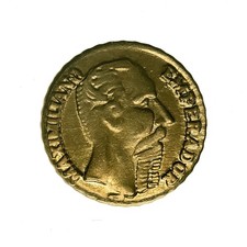 Messico 1865 1 Peso Oro