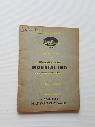 Mondial mondialino 1957 - mondial,