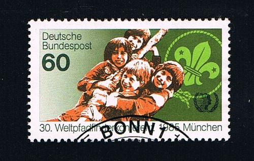 Germania francobollo scaut - germania,