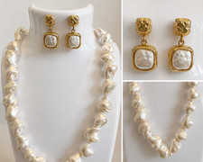Set collana perle barocche - , e