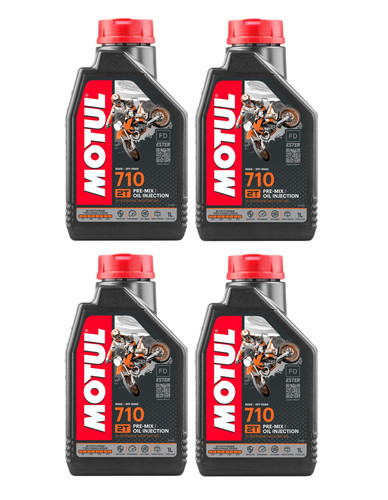 Olio motore motul 710 2t - 4l,