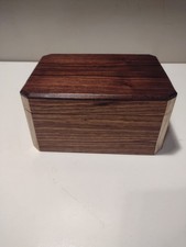 Scatola portagioie e ricordi fatta a mano Beli e noce