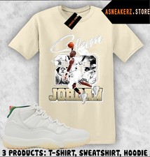 Maglietta Match AJ 11 285 Atlanta 2025 Sneaker Matching Tee MJ Icon 23 Slam T-Shirt