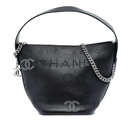 Chanel small perforé cuir - small,